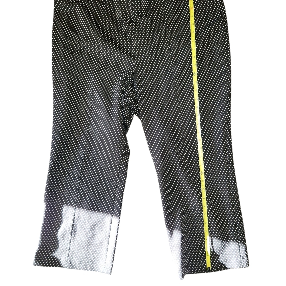 VISION 155 Women's Black Polka Dot Pullon Capris